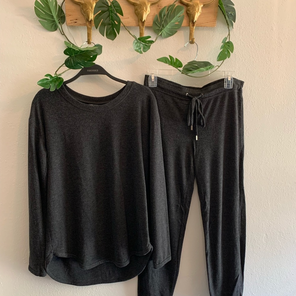 Gray loungewear set